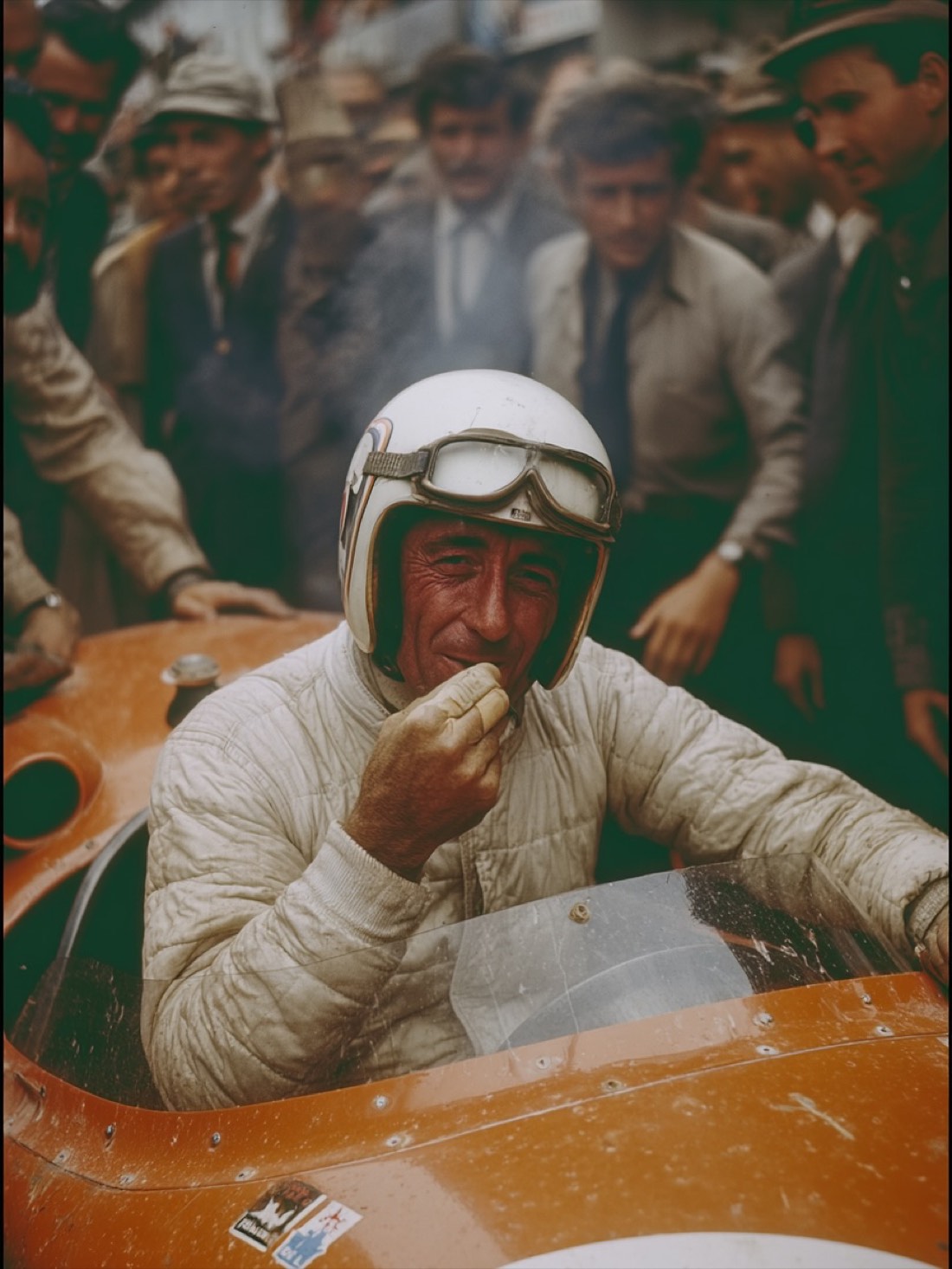 The 24 hour race, frame 3