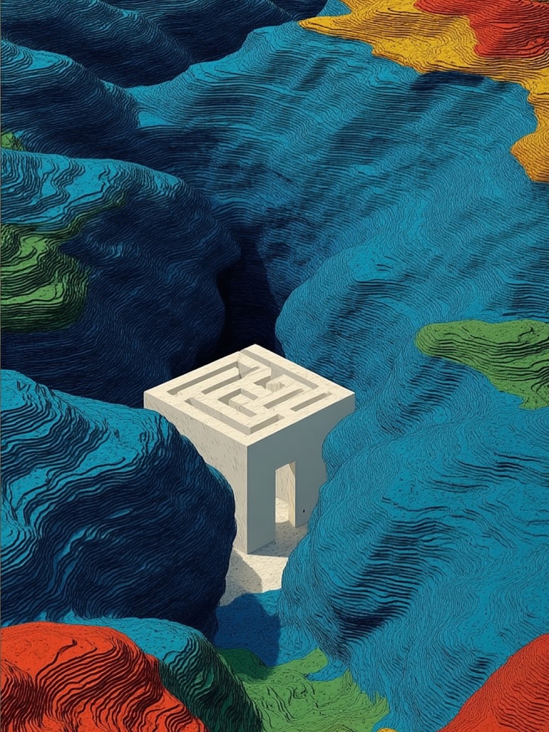 Threshold in color, frame 1