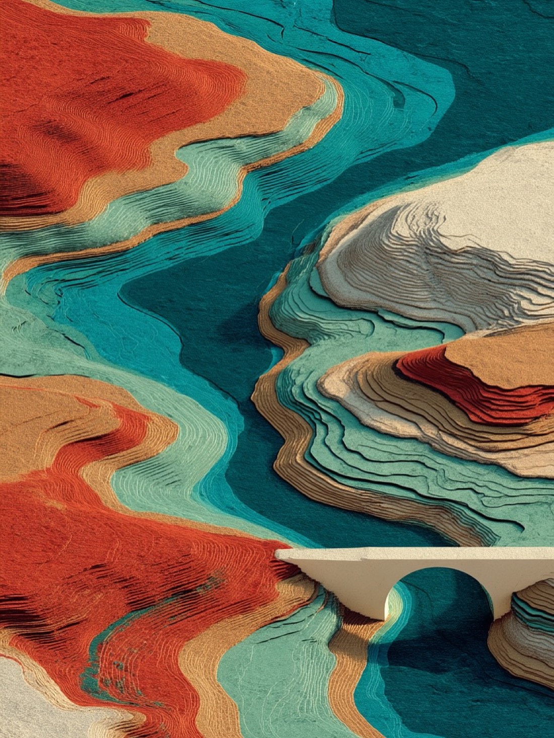 More thresholds of color, frame 2